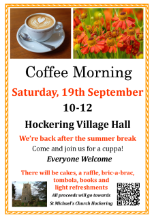 Hockering Coffee Morning